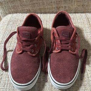 Vans Chima Ferguson Pro Port Royale Wine Burgundy Walnut US Youth Shoes Size-6.0
